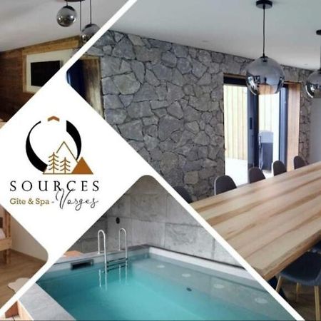 제라르메르 O Sources Gite & Spa - Gite De Montagne, Piscine, Jacuzzi 빌라 외부 사진